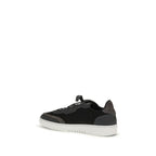 Axel Arigato Black Nubuc Leather Athletic Sneakers