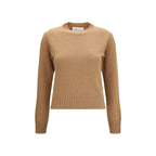 Ami Paris Brown Wool Oves Aries Sweatshirt