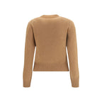 Ami Paris Brown Wool Oves Aries Sweatshirt