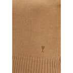 Ami Paris Brown Wool Oves Aries Sweatshirt