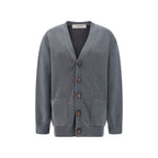 Golden Goose Gray Cotton Cardigan