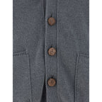 Golden Goose Gray Cotton Cardigan