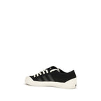 Y-3 Black Fabric Low Top Sneakers