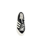 Y-3 Black Fabric Low Top Sneakers