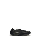 Y-3 Black Calf Leather Bos Taurus Athletic Sneakers