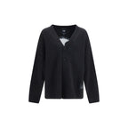 Y-3 Black Polyamide Cardigan