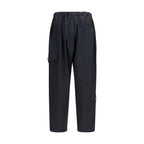 Y-3 Black Polyester Athletic Pants