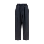 Y-3 Black Polyester Joggers (Workout Pants)