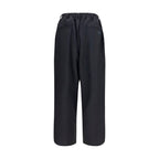 Y-3 Black Polyester Joggers (Workout Pants)