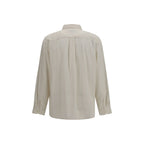 Our Legacy Beige Lyocell Pattern Shirt