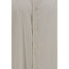 Our Legacy Beige Lyocell Pattern Shirt