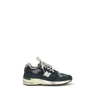 New Balance Blue Suede Leather Athletic Sneakers