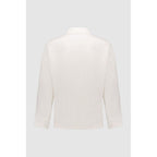 Autore Beige Linen Full-Length Jacket