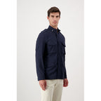 Autore Navy Blue Cotton Jacket