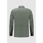 Autore Green Cotton Full-Length Jacket
