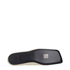 Jil Sander Beige Leather Ballet Flats