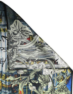 Dolce & Gabbana Multicolor Printed Silk Square Foulard Scarf