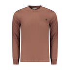 Timberland Brown Cotton Men's T-Shirt