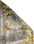 Dolce & Gabbana Multicolor Printed Silk Square Foulard Scarf