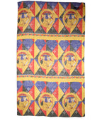 Dolce & Gabbana Multicolor Silk Printed Shawl Stole Scarf