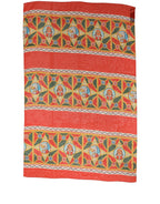 Dolce & Gabbana Multicolor Silk Printed Shawl Stole Scarf