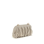 Benedetta Bruzziches Silver Aluminum Clutch Bag