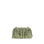 Benedetta Bruzziches Bicolor Aluminum Clutch Bag