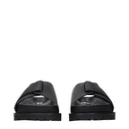 Jil Sander Black Leather Slippers
