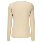Guess Jeans Beige Cotton T-Shirt