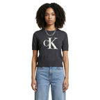 Calvin Klein Jeans Gray Cotton Sweatshirt