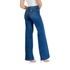 Liu Jo Blue Cotton Bootcut Jeans