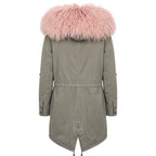 Mr&Mrs Italy Pink Cotton Women's Jacket