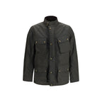 Belstaff Bicolor Cotton Full-Length Jacket