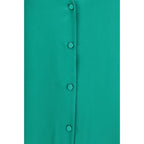 Forte_Forte Bicolor Silk Dress Shirt