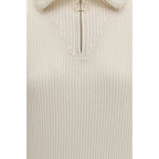 Forte_Forte White Wool Oves Aries Sweatshirt