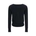Extreme Cashmere Black Cashmere Cardigan