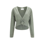 Extreme Cashmere Bicolor Cashmere Cardigan