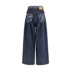 Ganni Blue Cotton Jeans Denim