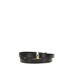 Jacquemus Black Calf Leather Bos Taurus Regular Belt