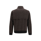 Baracuta Brown Viscose Biker Jacket