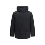 Woolrich Black Cotton Shell Jacket