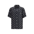 Dolce & Gabbana Black Silk Shortsleeve Shirt