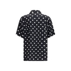 Dolce & Gabbana Black Silk Shortsleeve Shirt