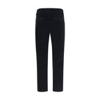 Dolce & Gabbana Black Cotton Casual Pants