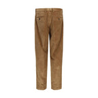 Dolce & Gabbana Brown Cotton Casual Pants