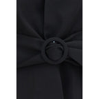 Jacquemus Black Wool Oves Aries Full-Length Jacket