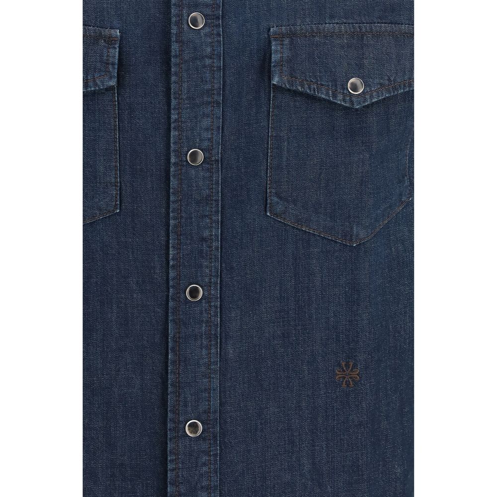 Jacob Cohen Blue Denim Shirt