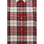 Barbour Red Cotton Pattern Shirt