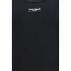 Dolce & Gabbana Black Cotton Top