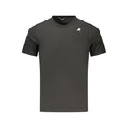 K-WAY Black Cotton Men's T-Shirt